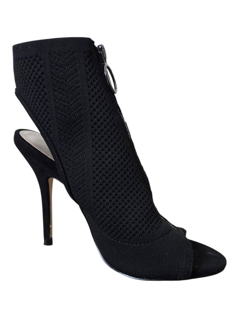 🌟NWOT Zara high-heel fabric Sandals - Picture 2 of 4
